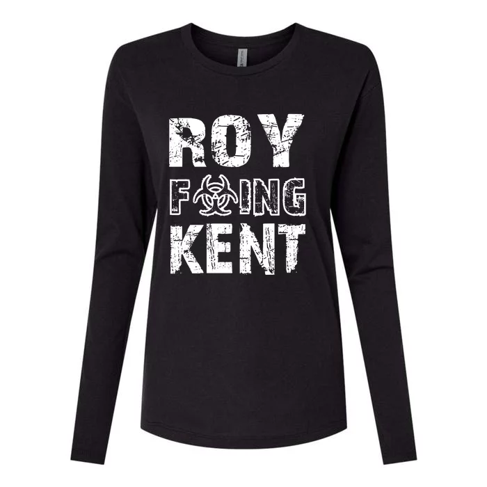 Roy Freaking Kent Womens Cotton Relaxed Long Sleeve T-Shirt