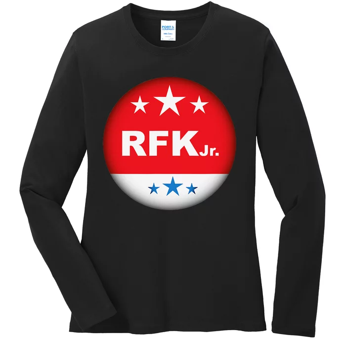 Robert F. Kennedy Jr. For President 2024 Ladies Long Sleeve Shirt