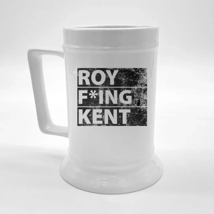 Roy F*ing Kent Vintage Funny Front & Back Beer Stein