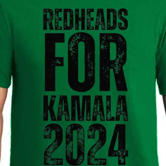 Redheads For Kamala 2024 Harris Walz Redheads For Kamala Pajama Set