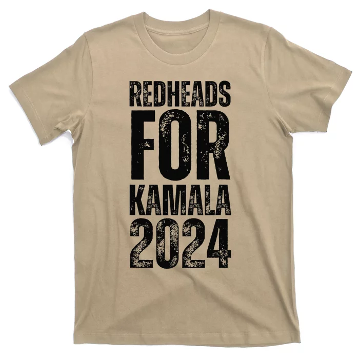 Redheads For Kamala 2024 Harris Walz Redheads For Kamala T-Shirt