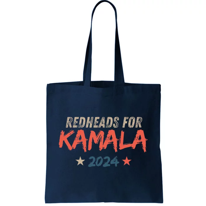 Redheads For Kamala 2024 Harris Walz Vintage Tote Bag