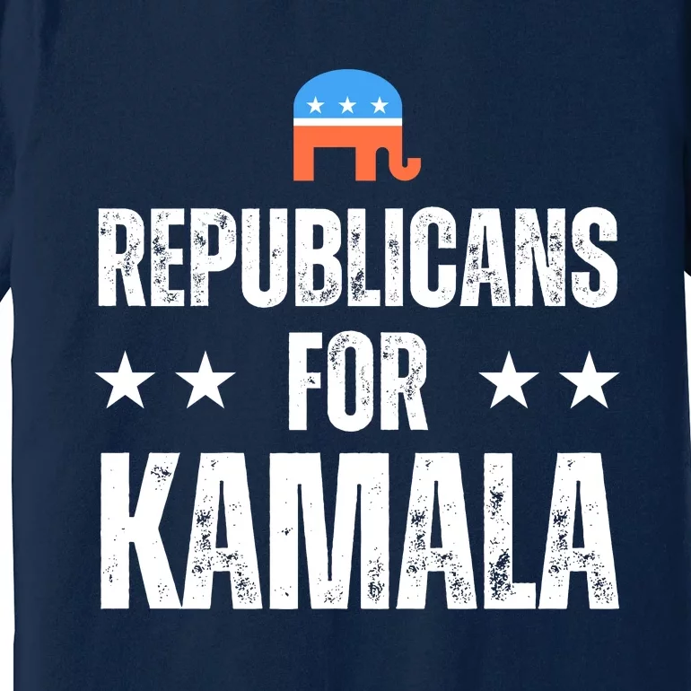 Republicans For Kamala Harris 2024 Premium T-Shirt