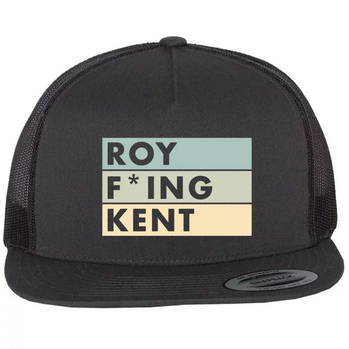 Roy Freaking Kent Retro Flat Bill Trucker Hat