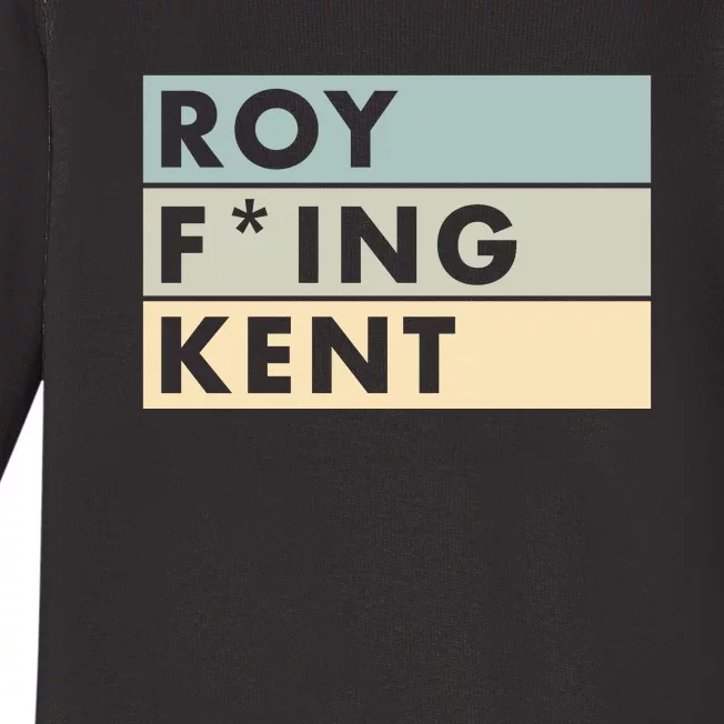 Roy Freaking Kent Retro Baby Long Sleeve Bodysuit