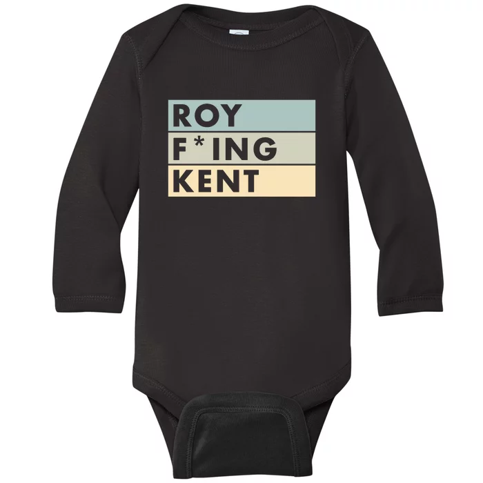 Roy Freaking Kent Retro Baby Long Sleeve Bodysuit