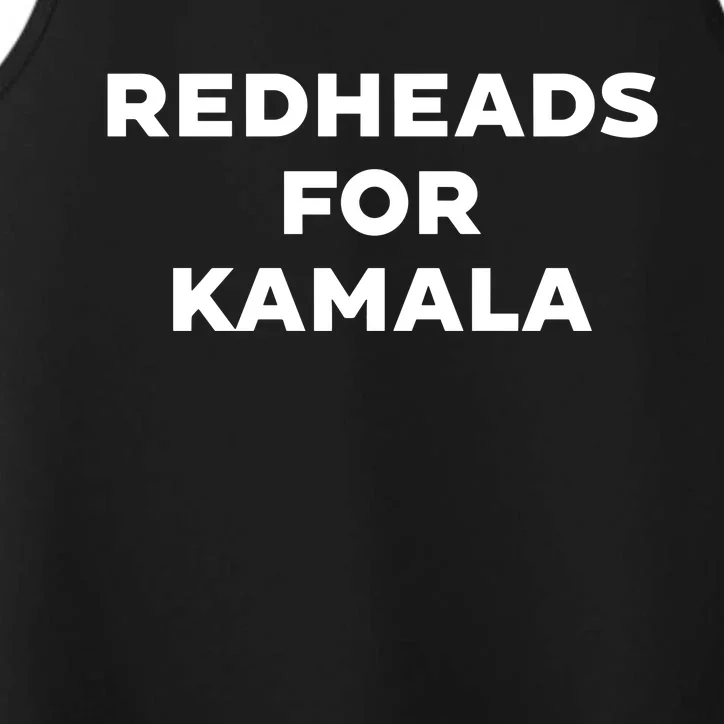 Redheads For Kamala Performance Tank