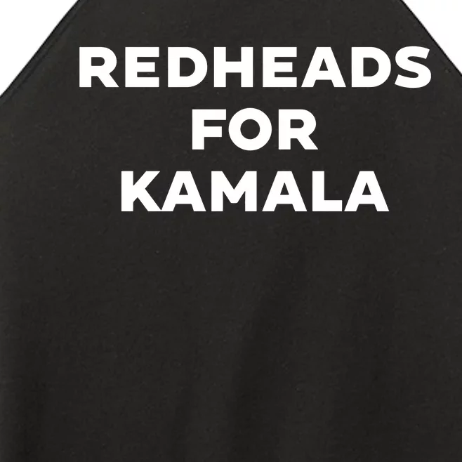 Redheads For Kamala Women’s Perfect Tri Rocker Tank