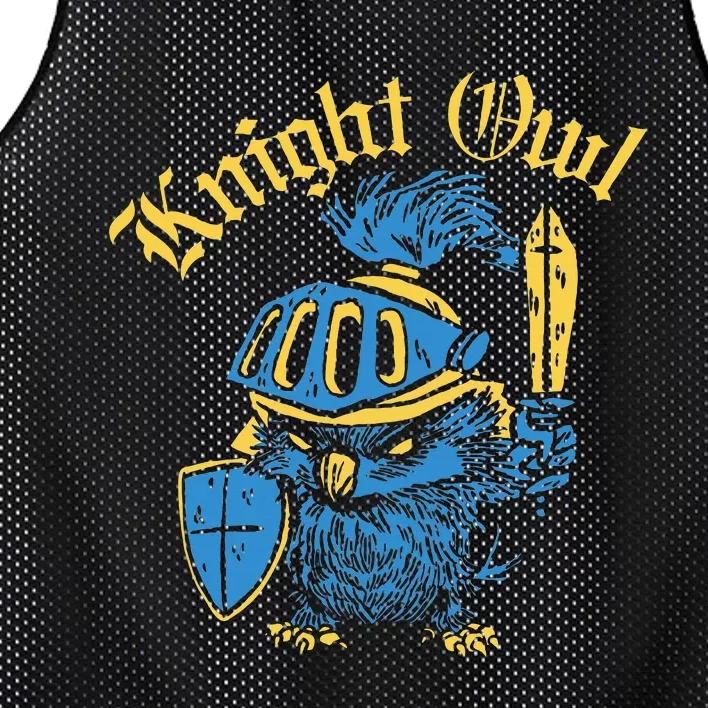 Renaissance Festival Knight Owl Ren Faire Mesh Reversible Basketball Jersey Tank