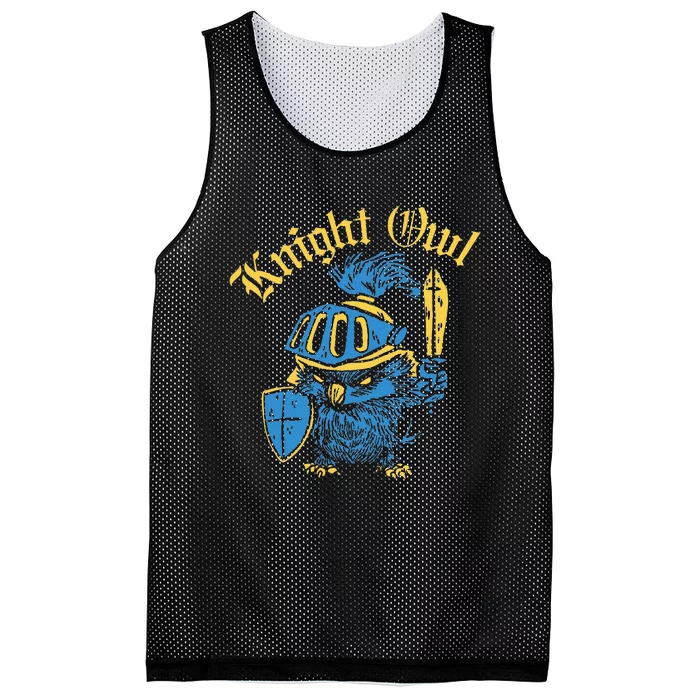 Renaissance Festival Knight Owl Ren Faire Mesh Reversible Basketball Jersey Tank