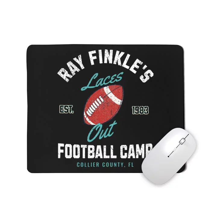 Ray FinkleS Laces Out Football Camp Est. 1983 Mousepad