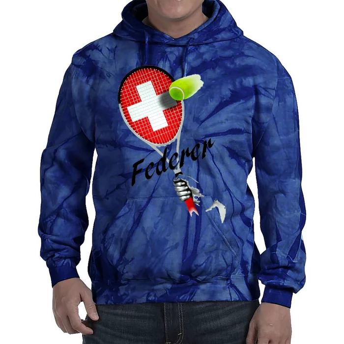 Roger Federer Lover Fan Thank You Tennis Lover Tie Dye Hoodie