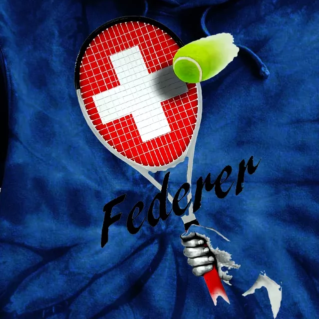 Roger Federer Lover Fan Thank You Tennis Lover Tie Dye Hoodie