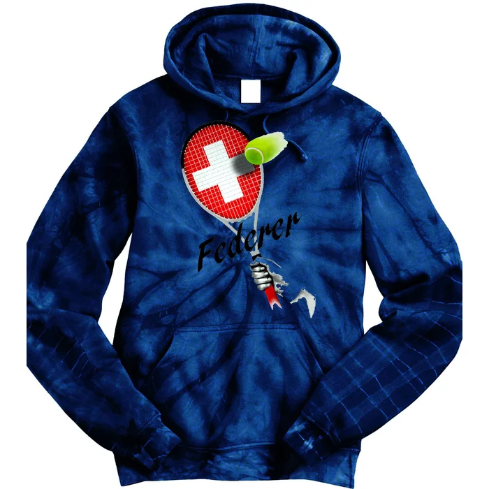 Roger Federer Lover Fan Thank You Tennis Lover Tie Dye Hoodie