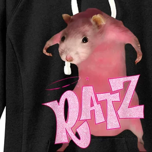 Ratz Funny Mouse Rat Women's Fleece Hoodie