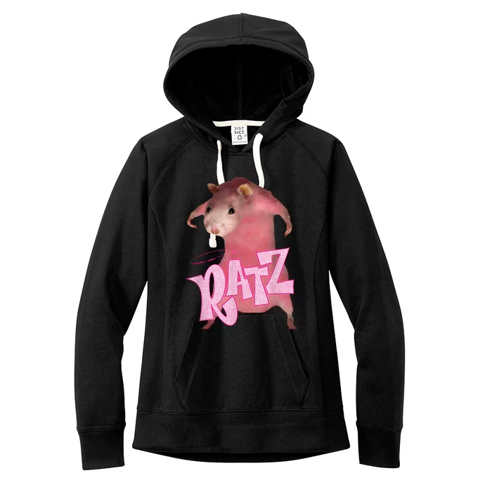 Ratz Funny Mouse Rat Women's Fleece Hoodie