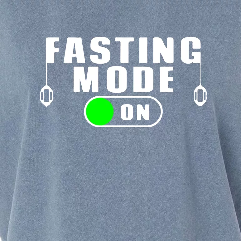 Ramadan Fasting Mode On Gift For Ramadan Mubarak Garment-Dyed Women's Muscle Tee