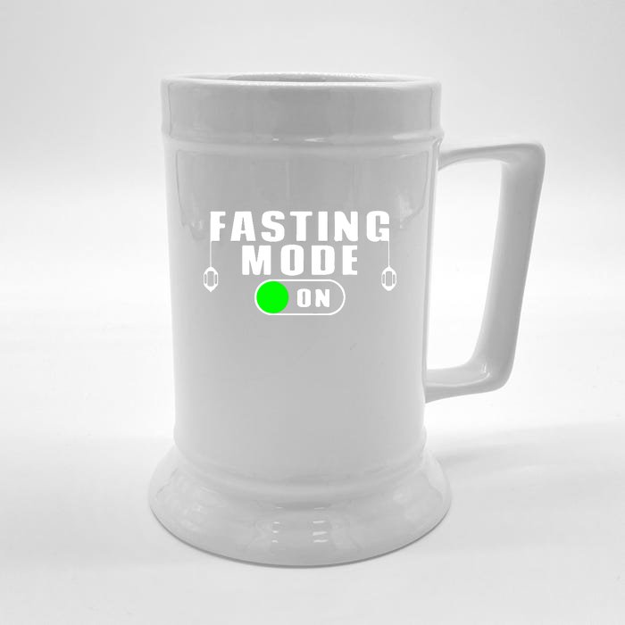 Ramadan Fasting Mode On Gift For Ramadan Mubarak Front & Back Beer Stein