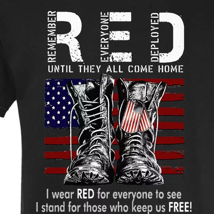 R.E.D Friday Military Remember Everyone Deployed Garment-Dyed Heavyweight T-Shirt