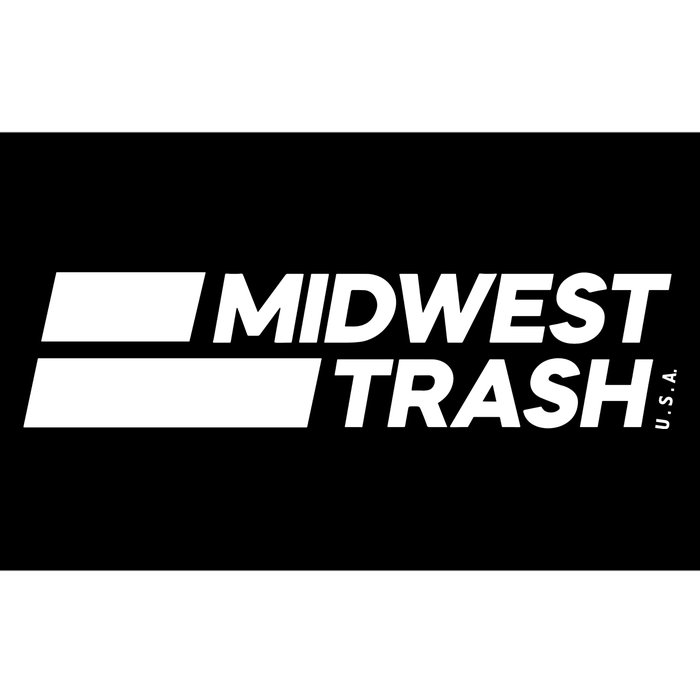 Real Friends Midwest Trash Logo Bumper Sticker