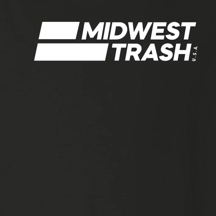 Real Friends Midwest Trash Logo Toddler Long Sleeve Shirt