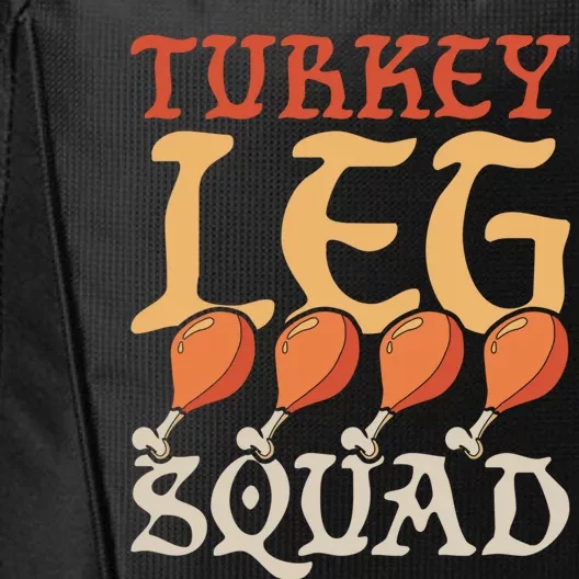 Ren Faire Medieval Turkey Leg Squad Cool Gift City Backpack