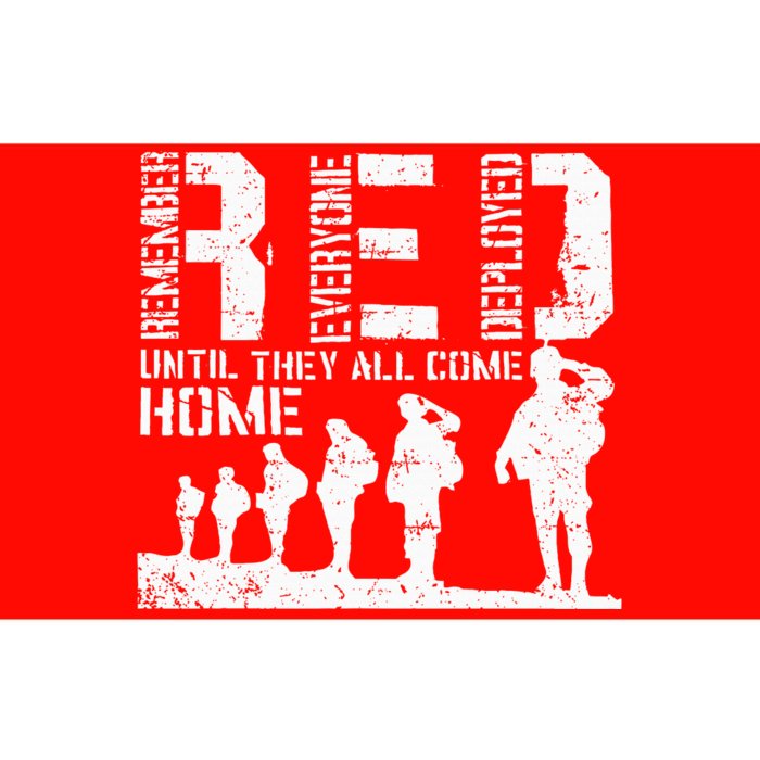 Red Friday Military I wear RED on Fridays Mom Bumper Sticker