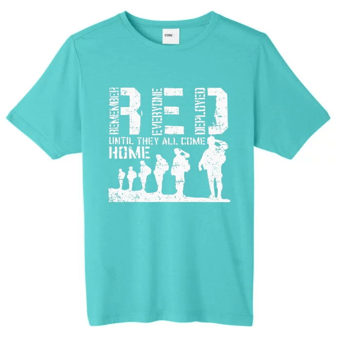 Red Friday Military I wear RED on Fridays Mom ChromaSoft Performance T-Shirt