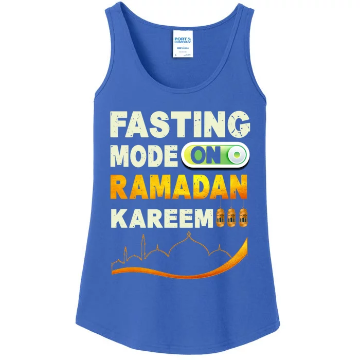 Ramadan Fasting Mode On Happy Ramadan Muslims Holy Month Cool Gift Ladies Essential Tank