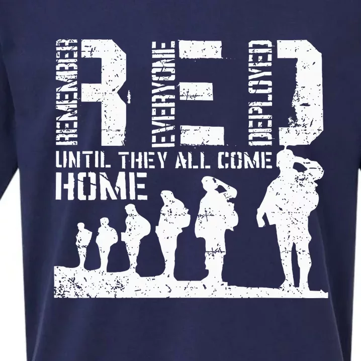 Red Friday Military I Wear RED On Fridays Mom Sueded Cloud Jersey T-Shirt