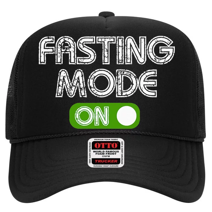 Ramadan Fasting Mode Fasting Muslim Ramadan Fasting Gift High Crown Mesh Trucker Hat