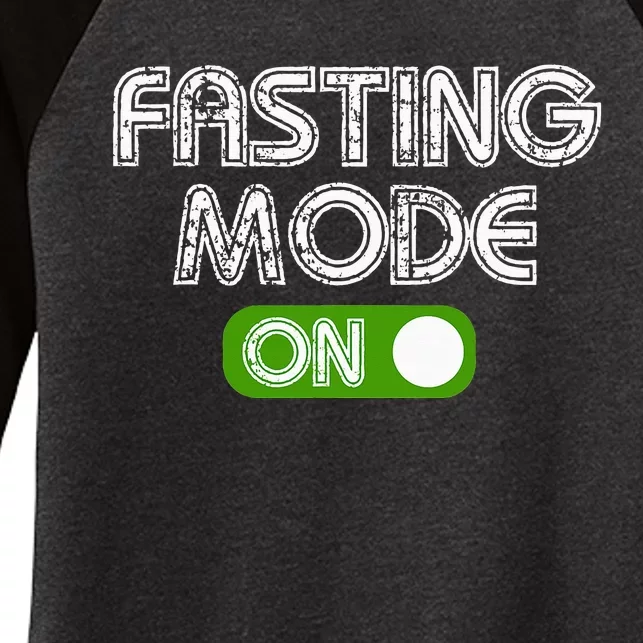 Ramadan Fasting Mode Fasting Muslim Ramadan Fasting Gift Women's Tri-Blend 3/4-Sleeve Raglan Shirt