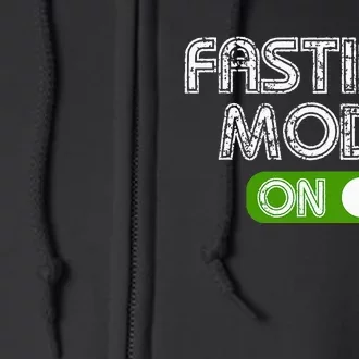 Ramadan Fasting Mode Fasting Muslim Ramadan Fasting Gift Full Zip Hoodie