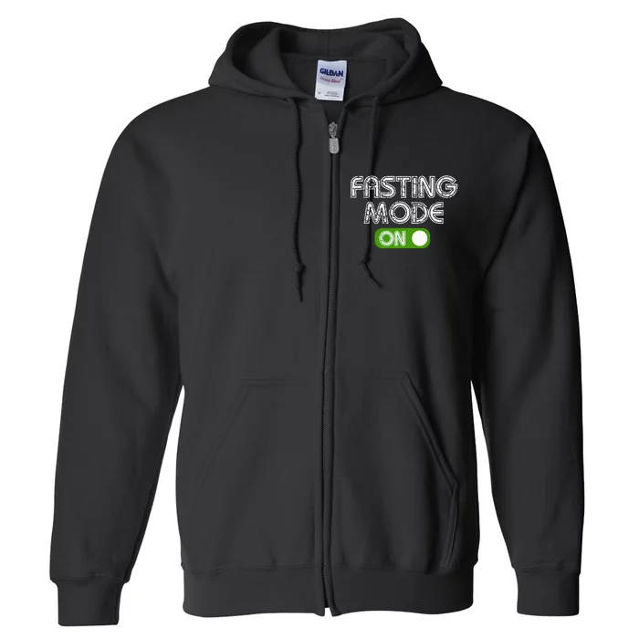 Ramadan Fasting Mode Fasting Muslim Ramadan Fasting Gift Full Zip Hoodie