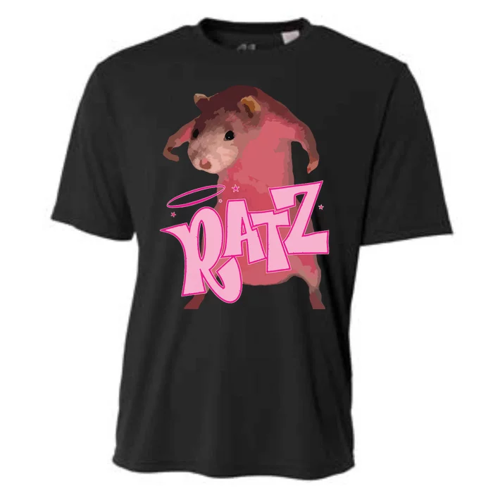 Ratz Funny Mouse Rat Cooling Performance Crew T-Shirt