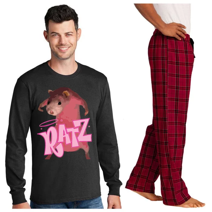 Ratz Funny Mouse Rat Long Sleeve Pajama Set