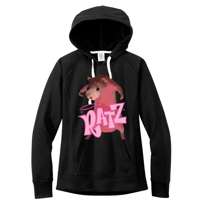 Ratz Funny Mouse Rat Women's Fleece Hoodie