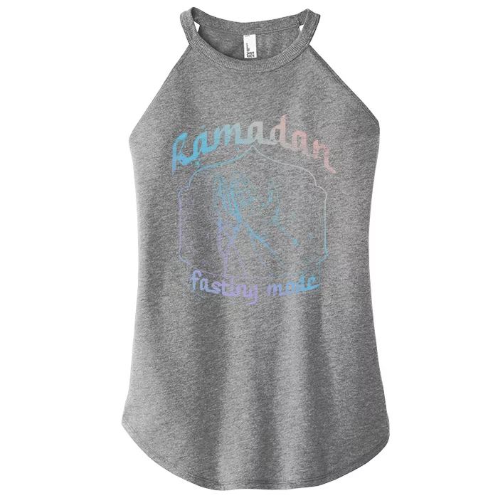 Ramadan Fasting Mode Islamic Celebration Islam Ramadan Meaningful Gift Women’s Perfect Tri Rocker Tank