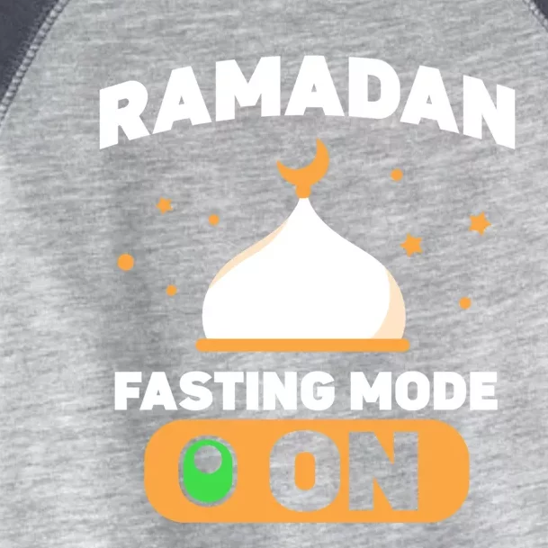 Ramadan Fasting Mode On Mubarak Eid Kareem Muslim Funny Gift Toddler Fine Jersey T-Shirt