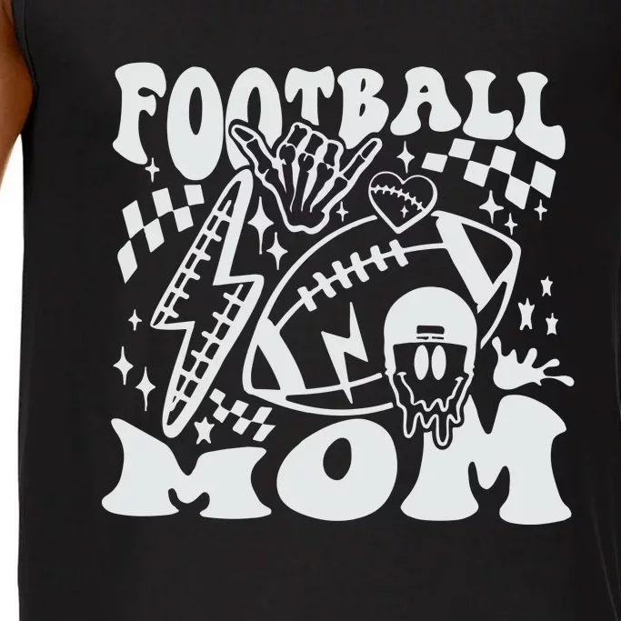 Retro Football Mom Baller Mom Football Game Day Mom Funny Football Comfort Colors® Tank Top