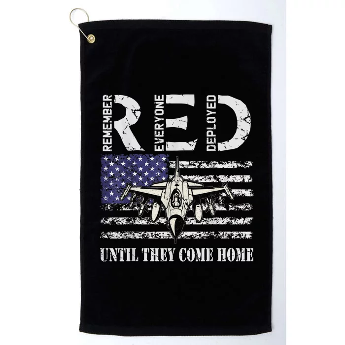 RED Friday Military S Air Force USAF US Flag Veteran Platinum Collection Golf Towel