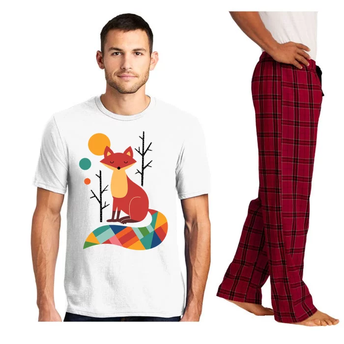 Rainbow Fox Nature Gift Pajama Set