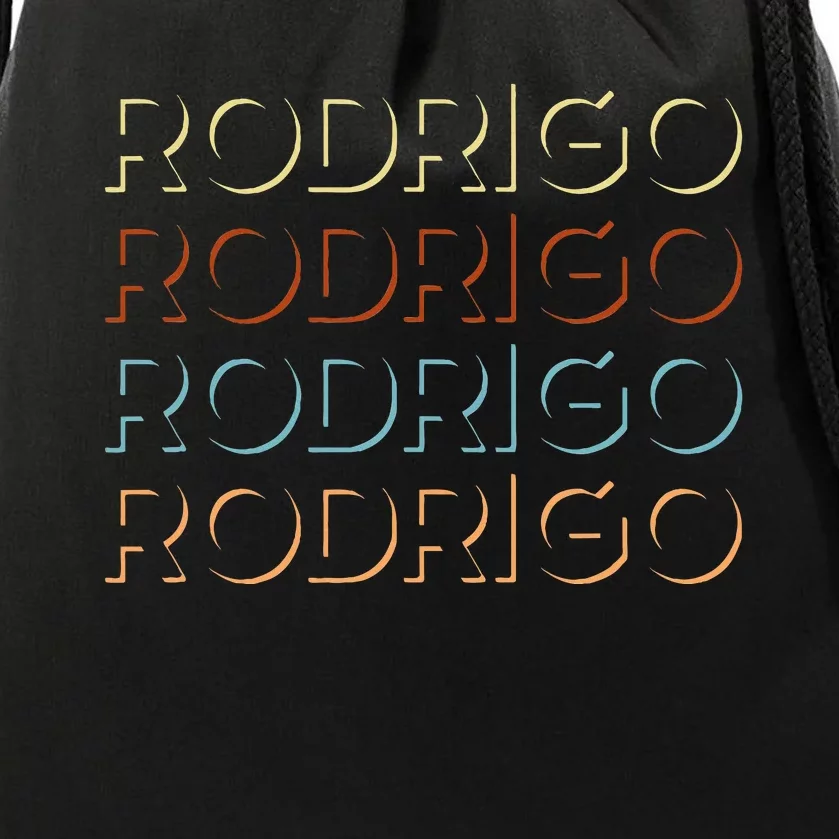 Rodrigo First Name My Personalized Named Drawstring Bag