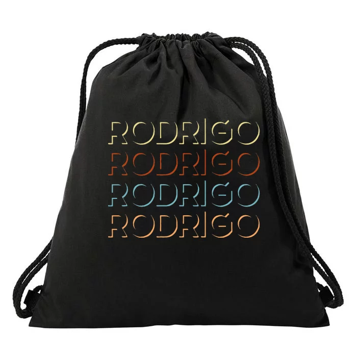 Rodrigo First Name My Personalized Named Drawstring Bag