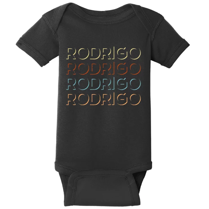 Rodrigo First Name My Personalized Named Baby Bodysuit