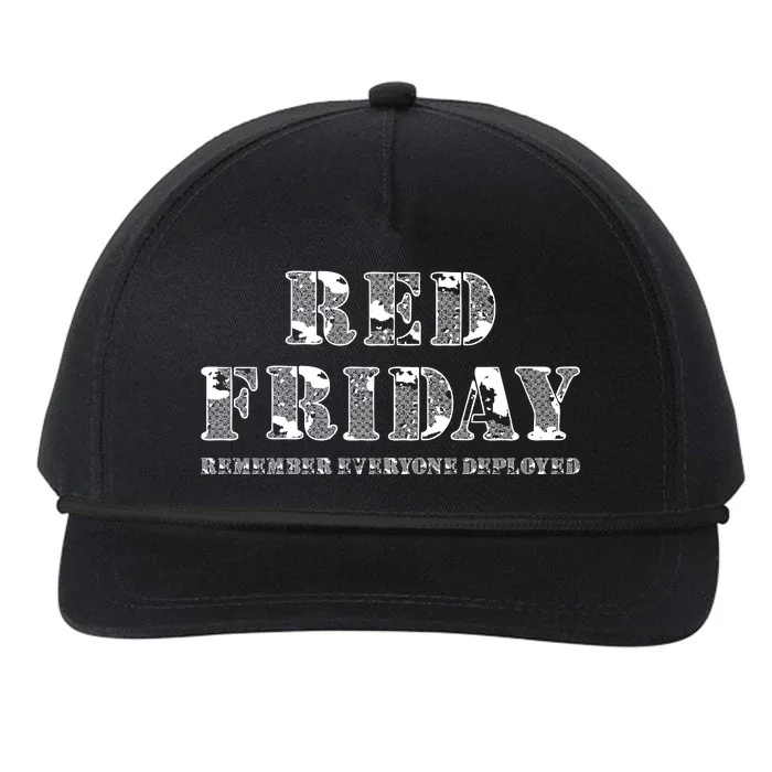 Red Friday | On Fridays We Wear Red Snapback Five-Panel Rope Hat