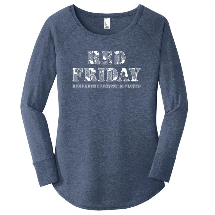 Red Friday | On Fridays We Wear Red Women's Perfect Tri Tunic Long Sleeve Shirt