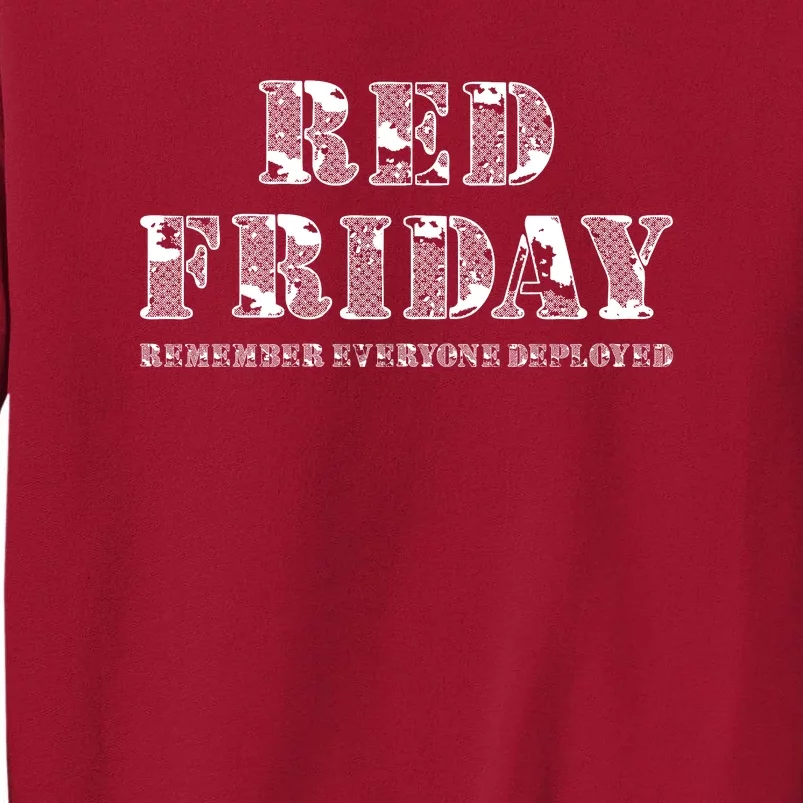 Red Friday | On Fridays We Wear Red Tall Sweatshirt