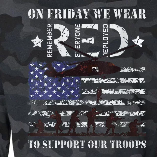 Red Friday | On Fridays We Wear Red Cropped Pullover Crew