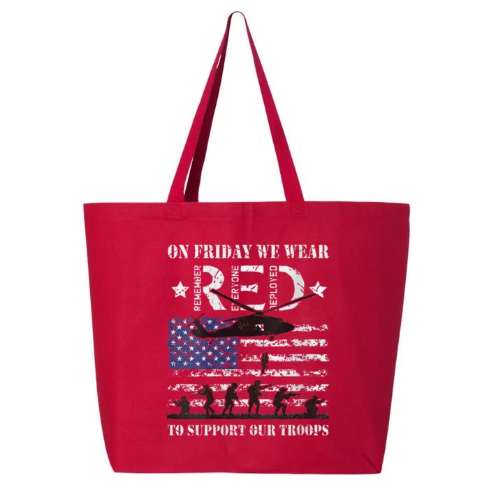 Red Friday | On Fridays We Wear Red 25L Jumbo Tote